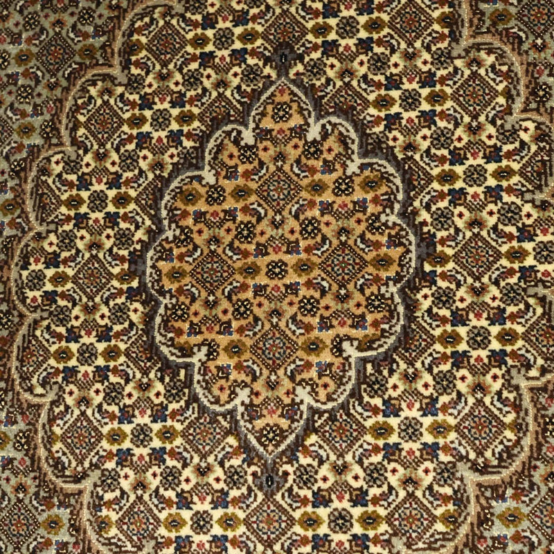 Perzisch tapijt - Tabriz - Royal - 149 x 100 cm - olijfgroen