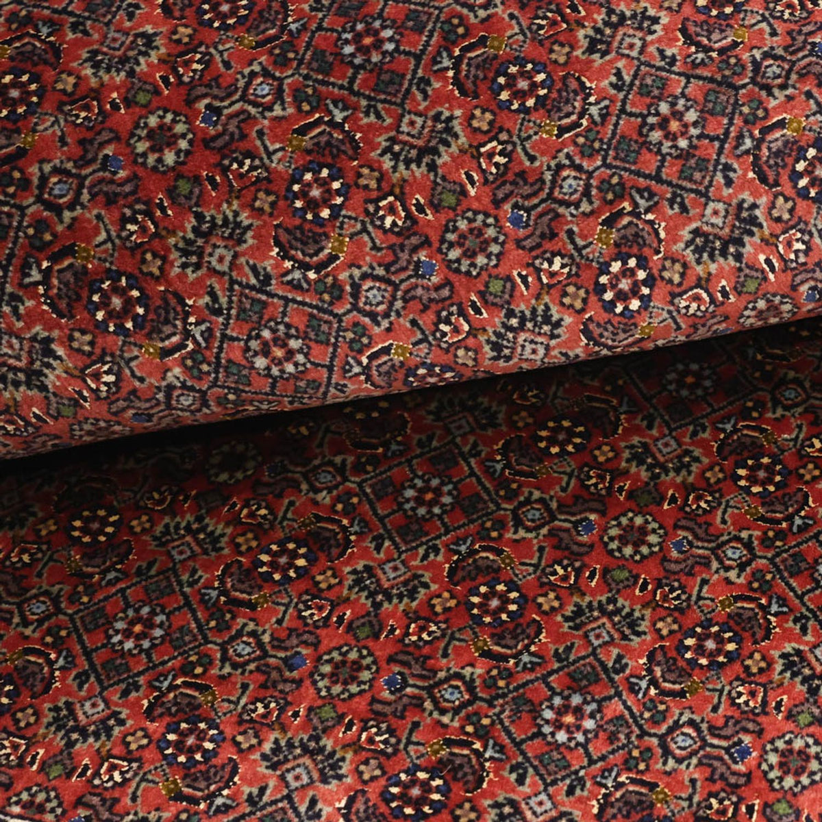 Perzisch tapijt - Bijar - 147 x 92 cm - donkerrood