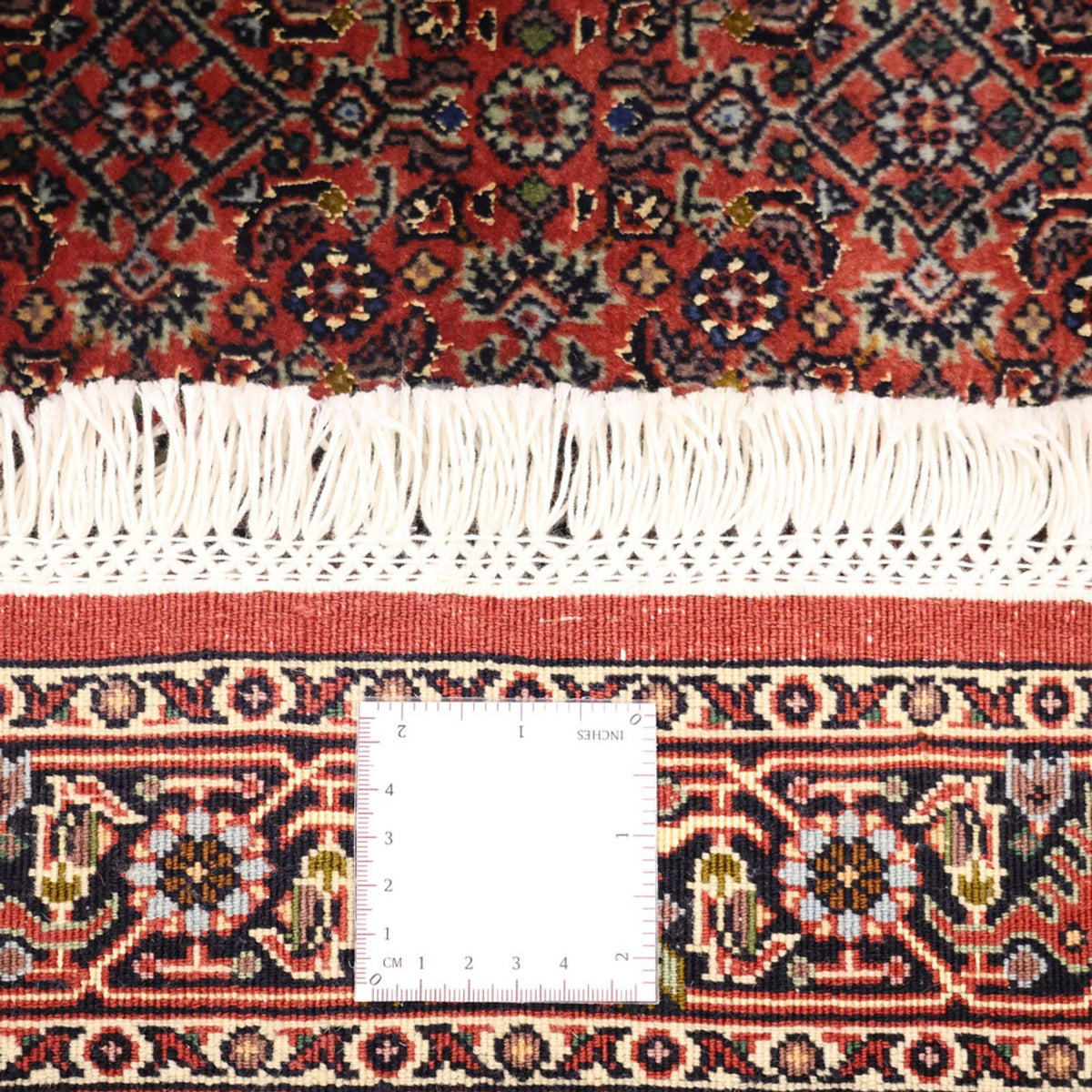 Perzisch tapijt - Bijar - 147 x 92 cm - donkerrood