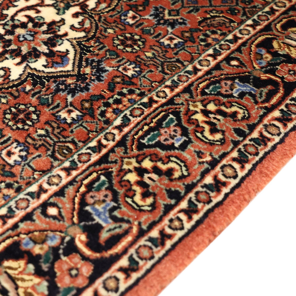 Perzisch tapijt - Bijar - 141 x 71 cm - donkerrood