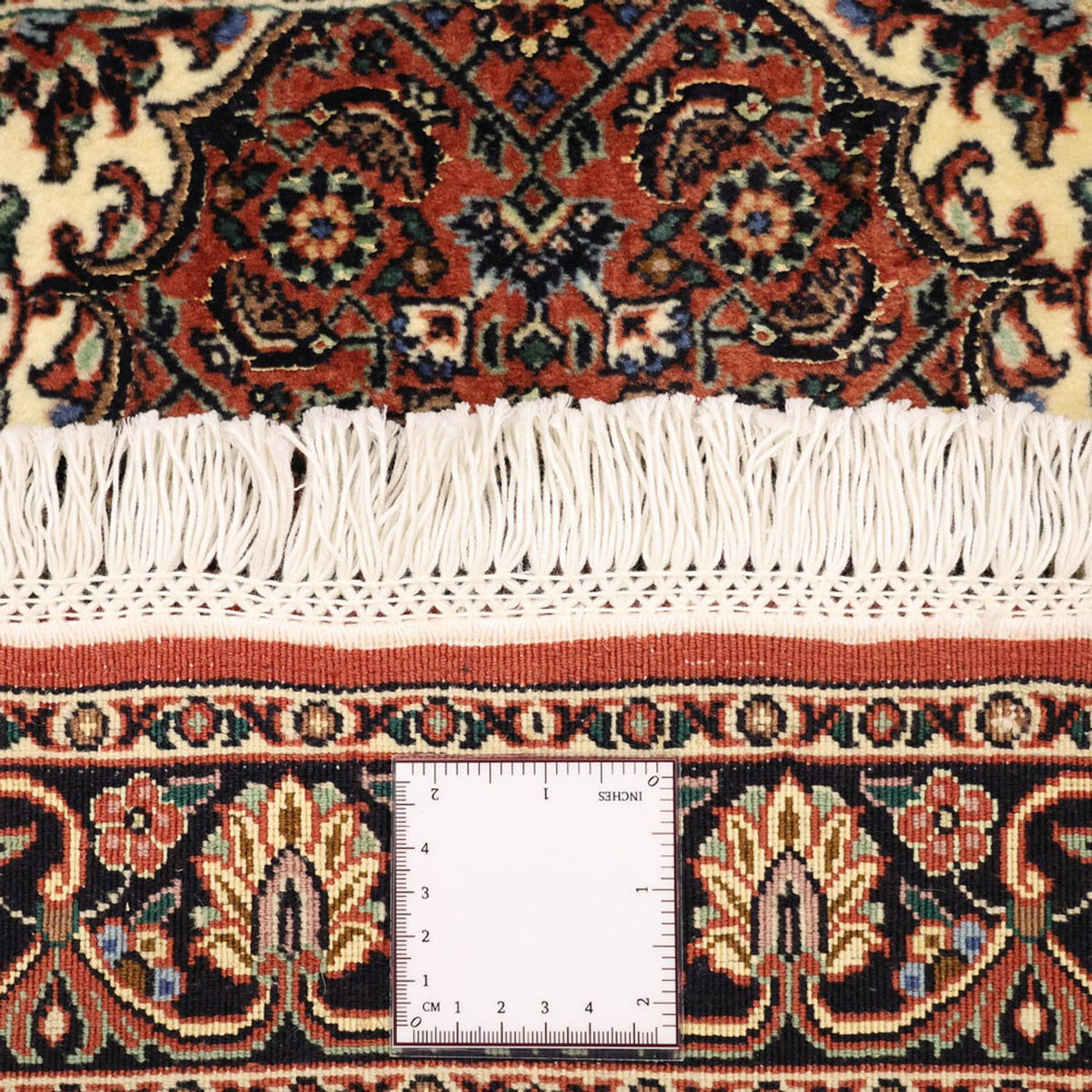 Perzisch tapijt - Bijar - 141 x 71 cm - donkerrood
