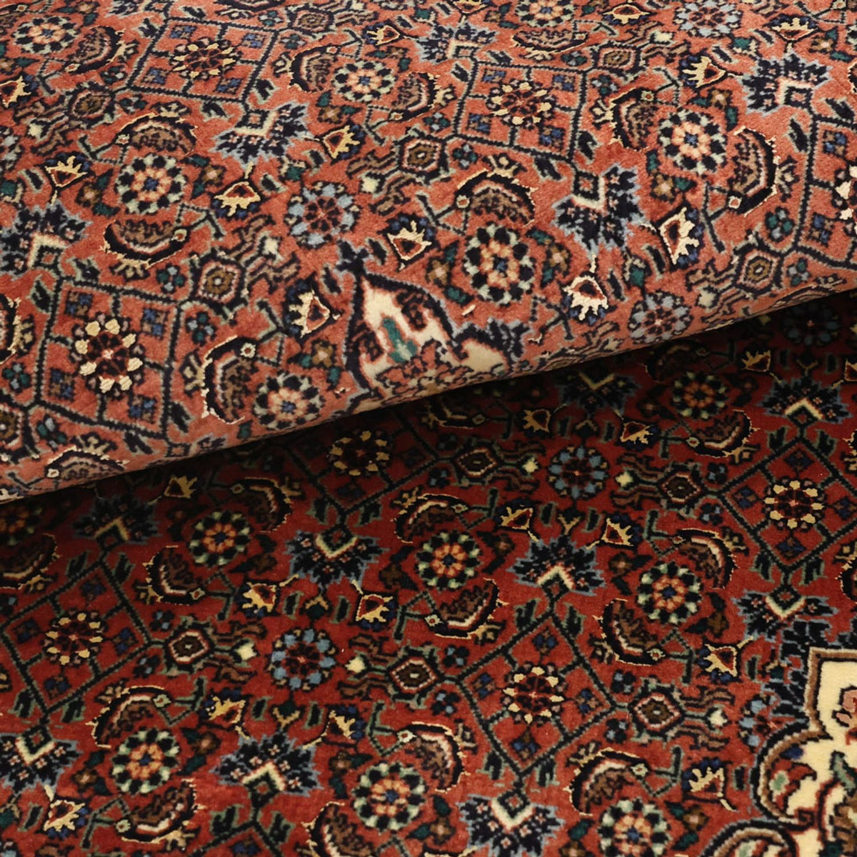 Perzisch tapijt - Bijar - 146 x 92 cm - roest