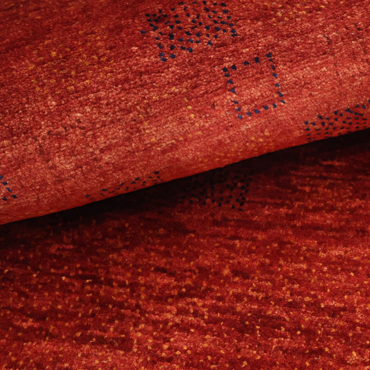 Gabbeh Tapijt - Kashkuli Perzisch vierkant  - 112 x 101 cm - donkerrood