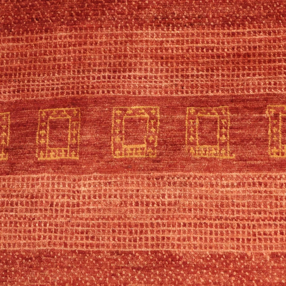 Gabbeh Tapijt - Kashkuli Perzisch - 113 x 97 cm - rood