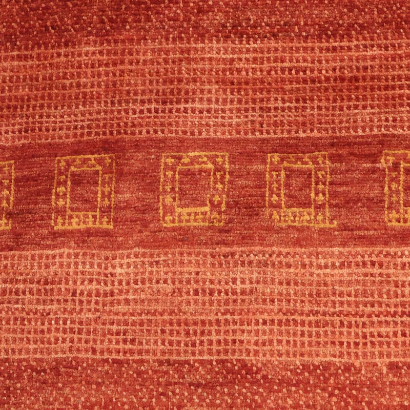 Gabbeh Tapijt - Kashkuli Perzisch - 113 x 97 cm - rood