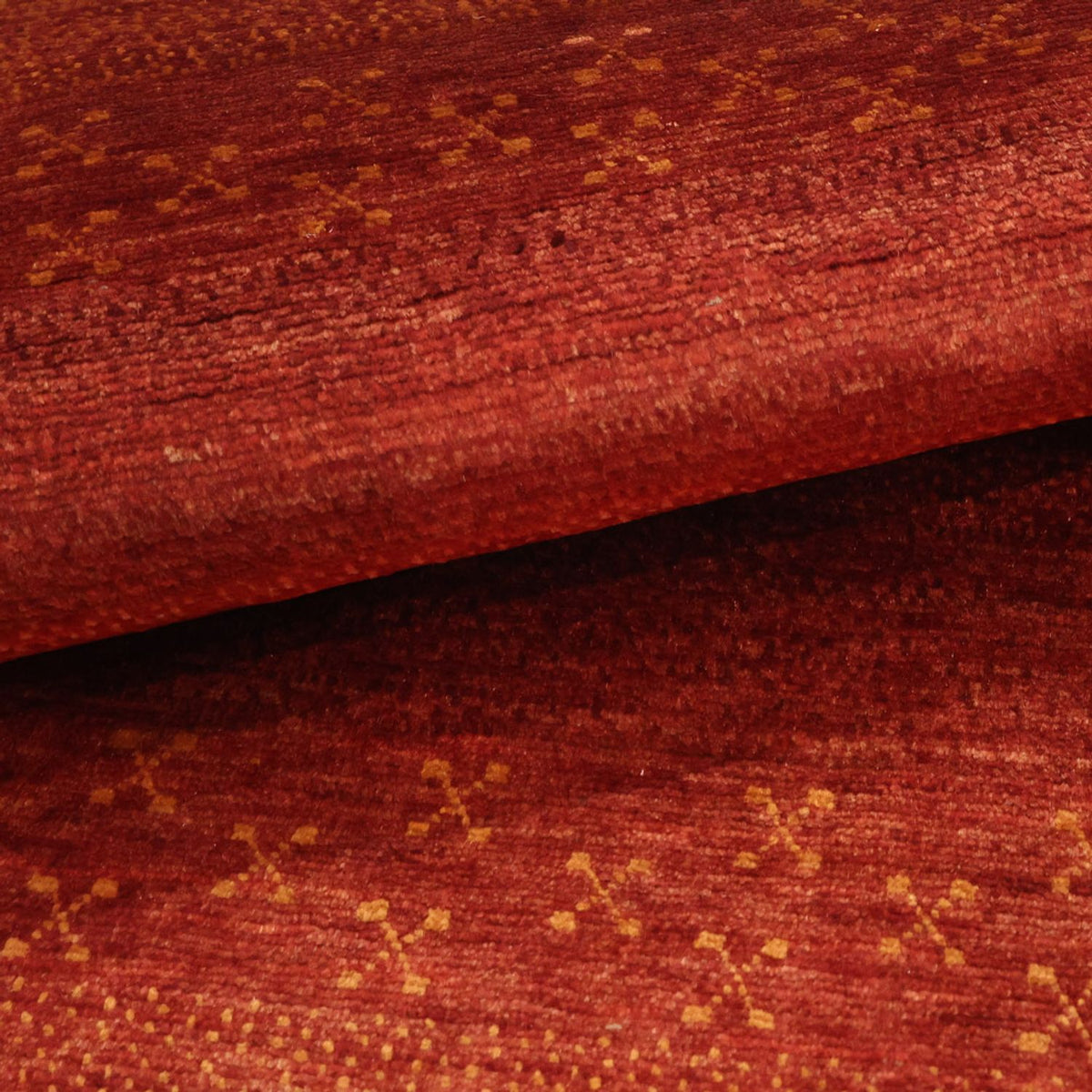 Gabbeh Tapijt - Kashkuli Perzisch - 113 x 97 cm - rood