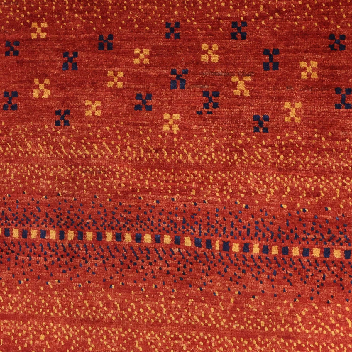 Gabbeh Tapijt - Kashkuli Perzisch - 122 x 98 cm - rood