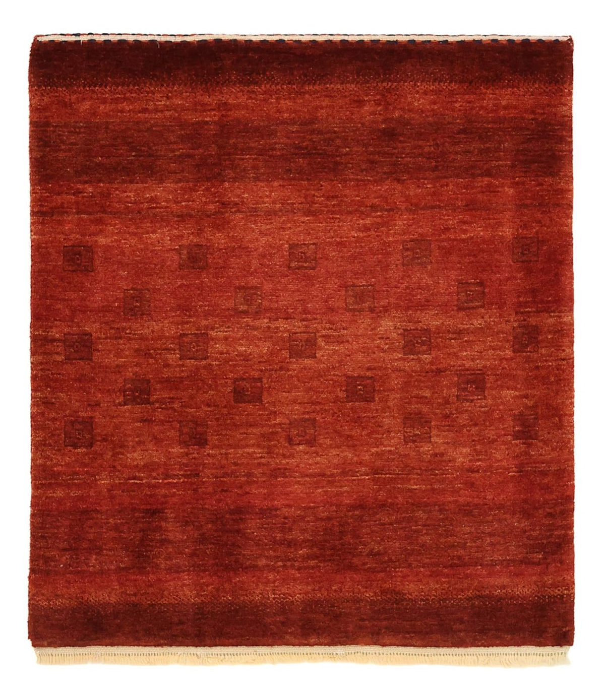 Gabbeh Tapijt - Kashkuli Perzisch - 89 x 80 cm - roest