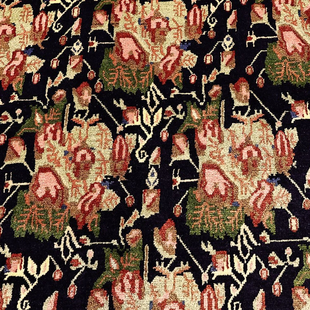 Perzisch Tapijt - Nomadisch - 199 x 149 cm - donkerblauw