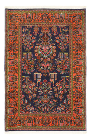 Perzisch tapijt - Klassiek - 161 x 110 cm - donkerblauw