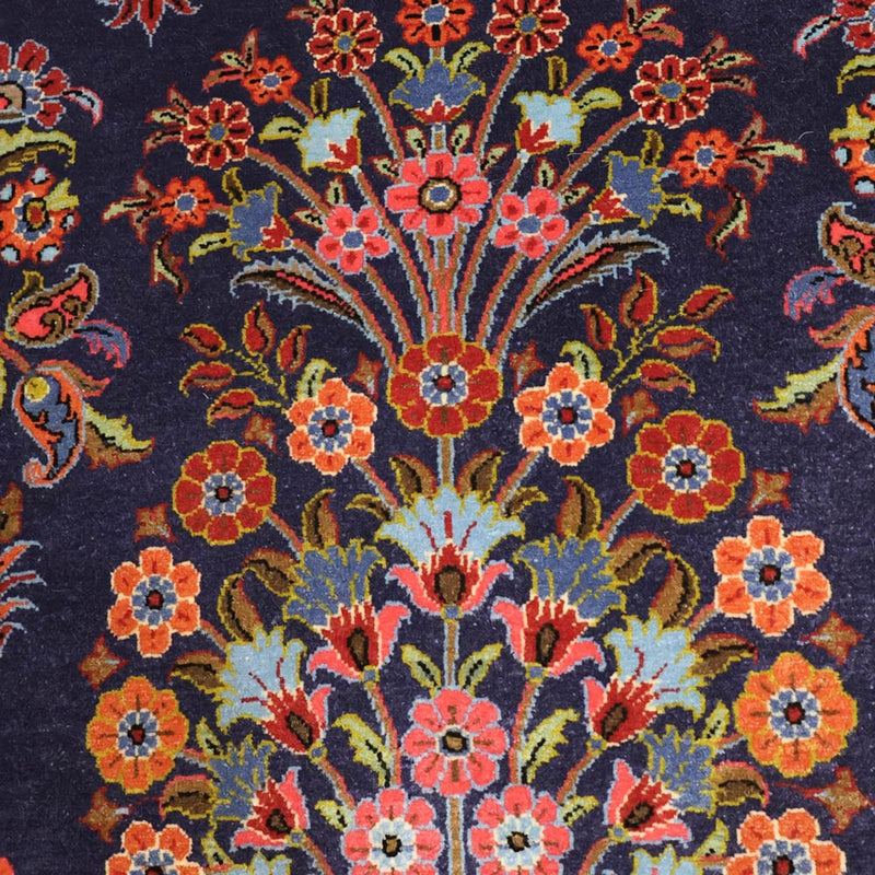 Perzisch tapijt - Klassiek - 161 x 110 cm - donkerblauw