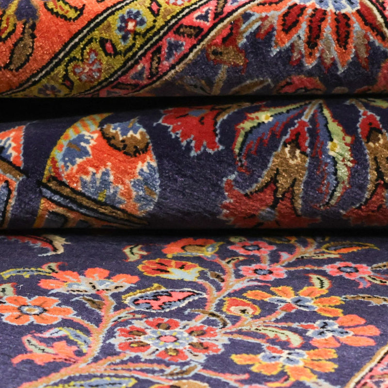 Perzisch tapijt - Klassiek - 161 x 110 cm - donkerblauw