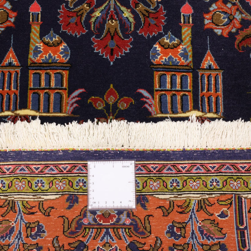 Perzisch tapijt - Klassiek - 161 x 110 cm - donkerblauw