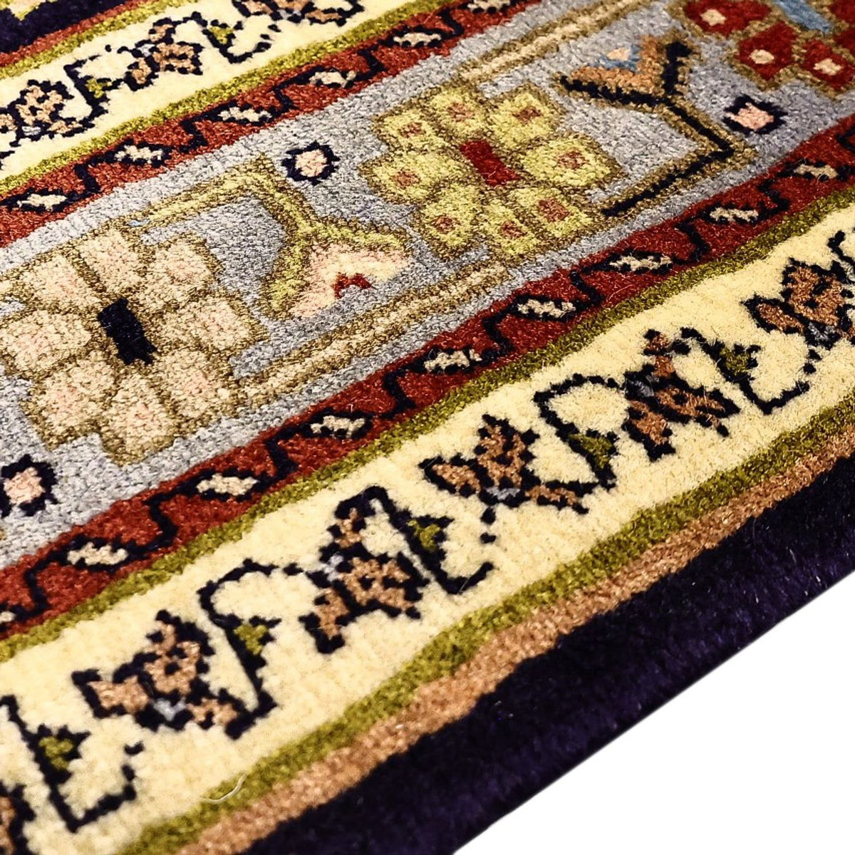 Perzisch Tapijt - Nomadisch - 210 x 148 cm - groen