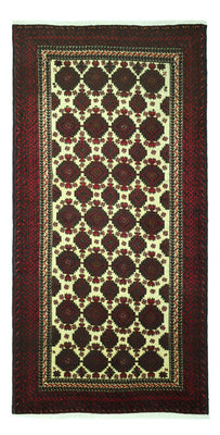Loper Baluch tapijt - 193 x 99 cm - veelkleurig