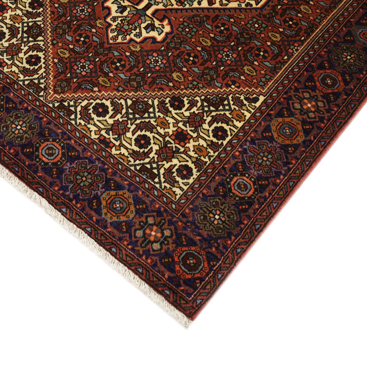 Perzisch Tapijt - Nomadisch - 152 x 101 cm - donkerrood