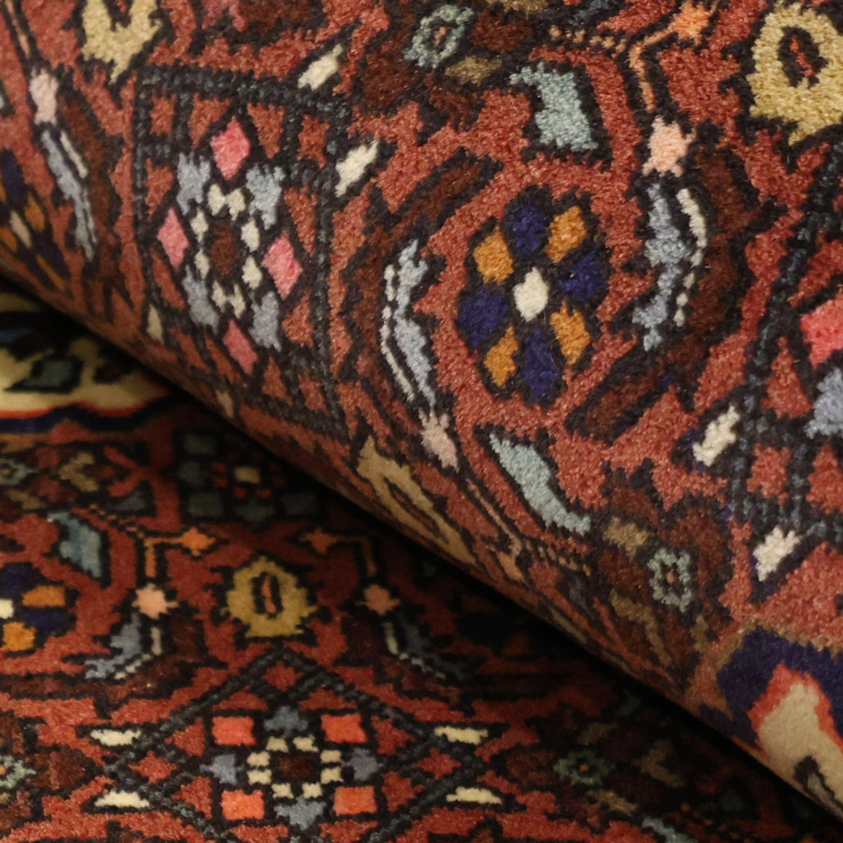 Perzisch Tapijt - Nomadisch - 152 x 101 cm - donkerrood