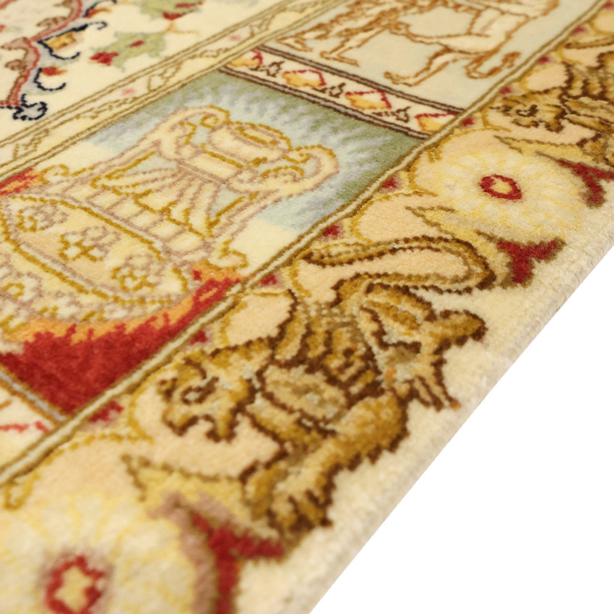 Perzisch tapijt - Tabriz - Royal - 160 x 101 cm - beige