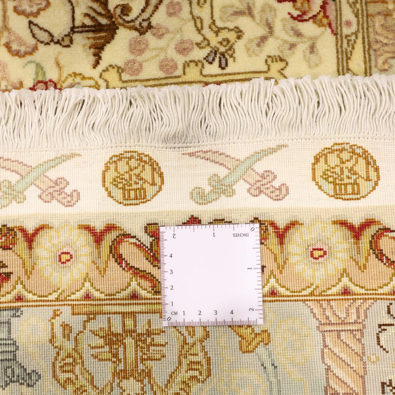 Perzisch tapijt - Tabriz - Royal - 160 x 101 cm - beige