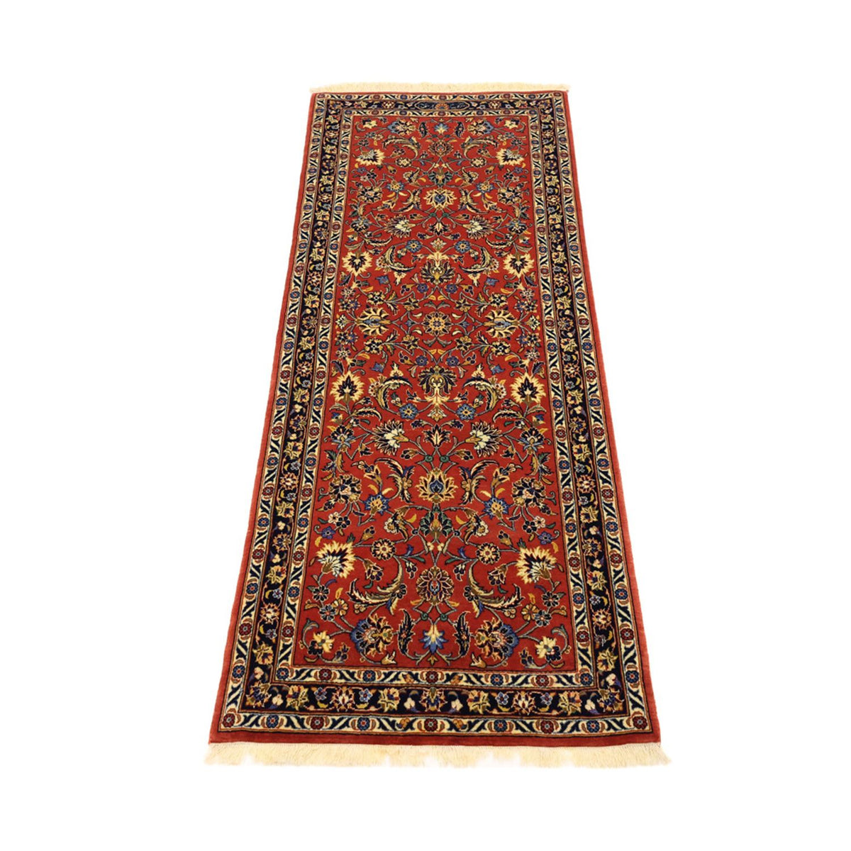 Loper Perzisch tapijt - Keshan - 151 x 57 cm - rood