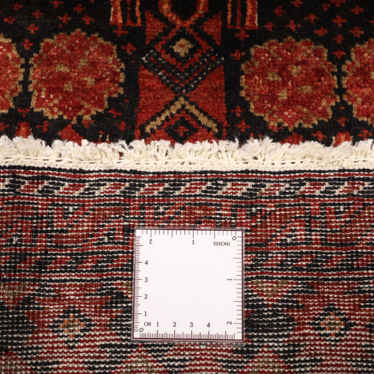 Loper Baluch tapijt - 198 x 102 cm - donkerrood
