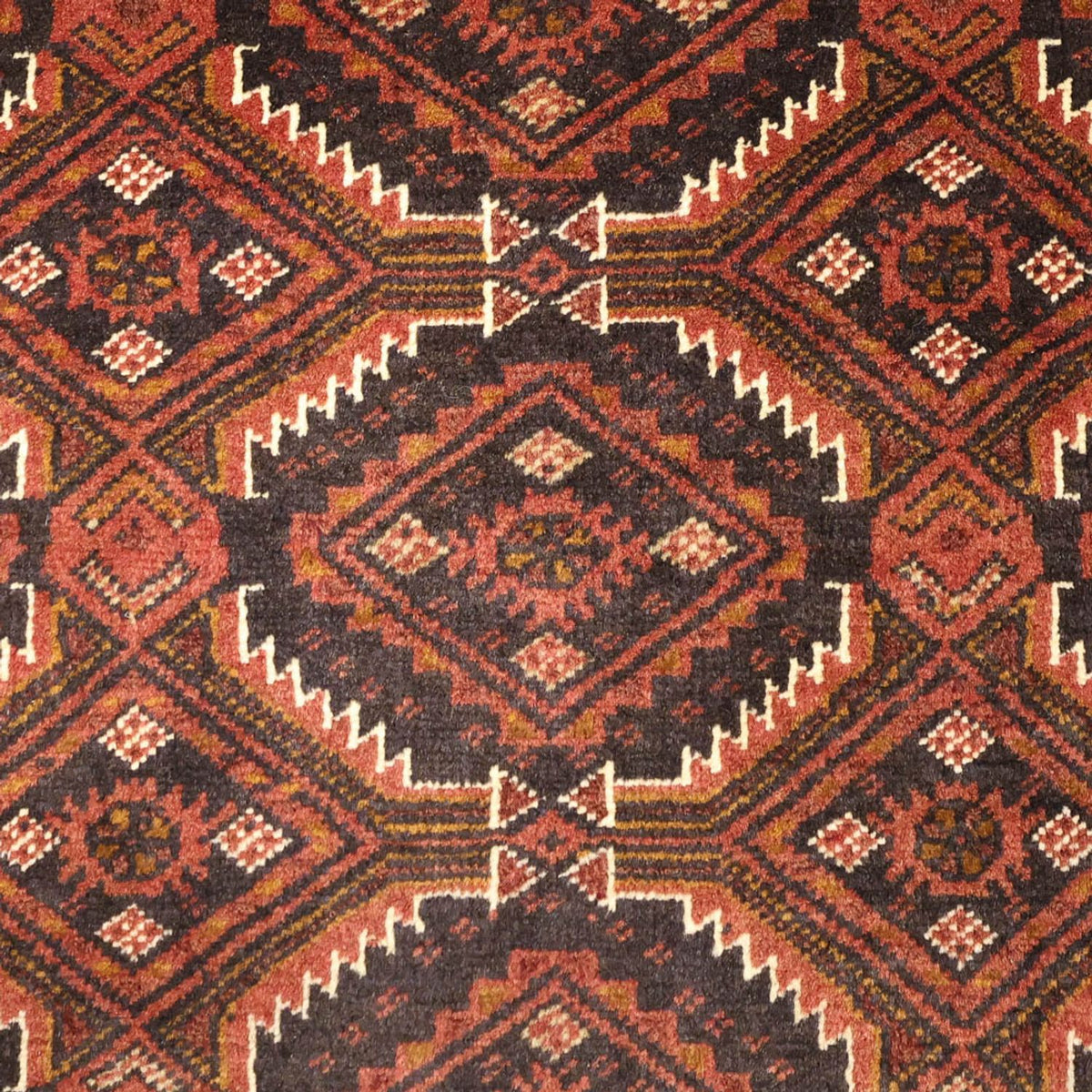 Loper Baluch tapijt - 192 x 98 cm - donkerrood