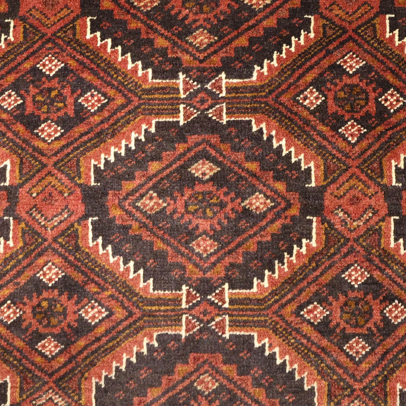Loper Baluch tapijt - 192 x 98 cm - donkerrood