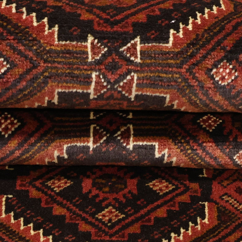 Loper Baluch tapijt - 192 x 98 cm - donkerrood