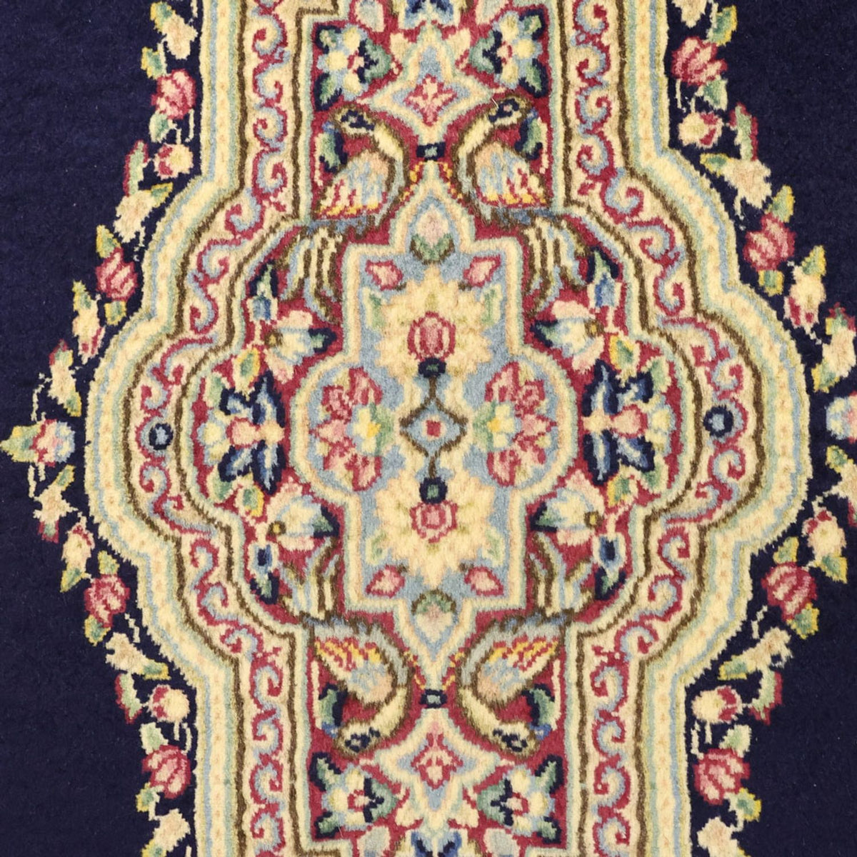 Perzisch tapijt - Klassiek - Koninklijke - 148 x 89 cm - donkerblauw