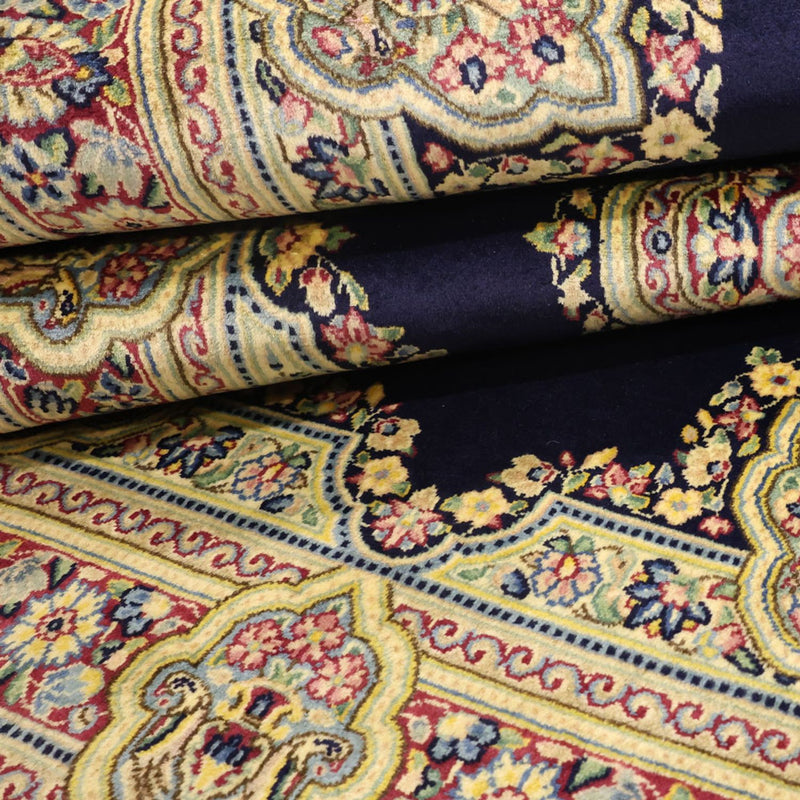 Perzisch tapijt - Klassiek - Koninklijke - 148 x 89 cm - donkerblauw