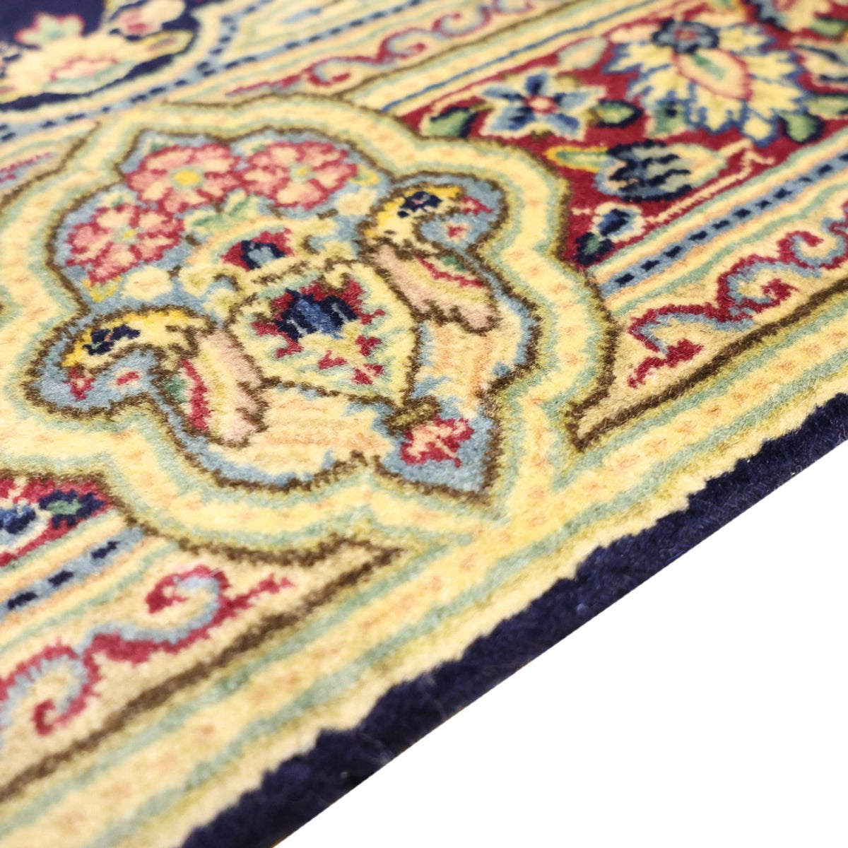 Perzisch tapijt - Klassiek - Koninklijke - 147 x 90 cm - donkerblauw