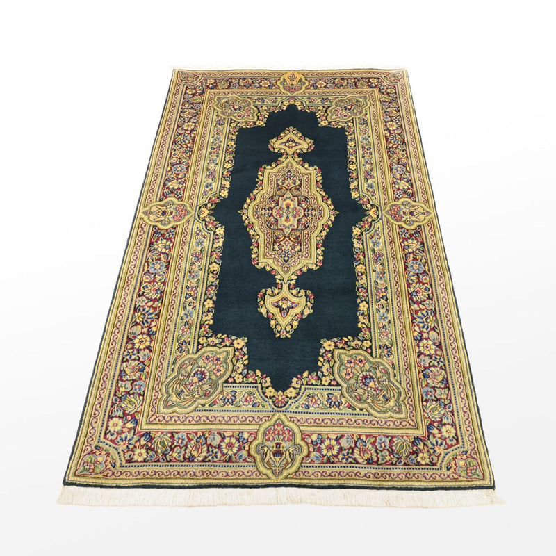 Perzisch tapijt - Klassiek - Koninklijke - 152 x 90 cm - donkergroen