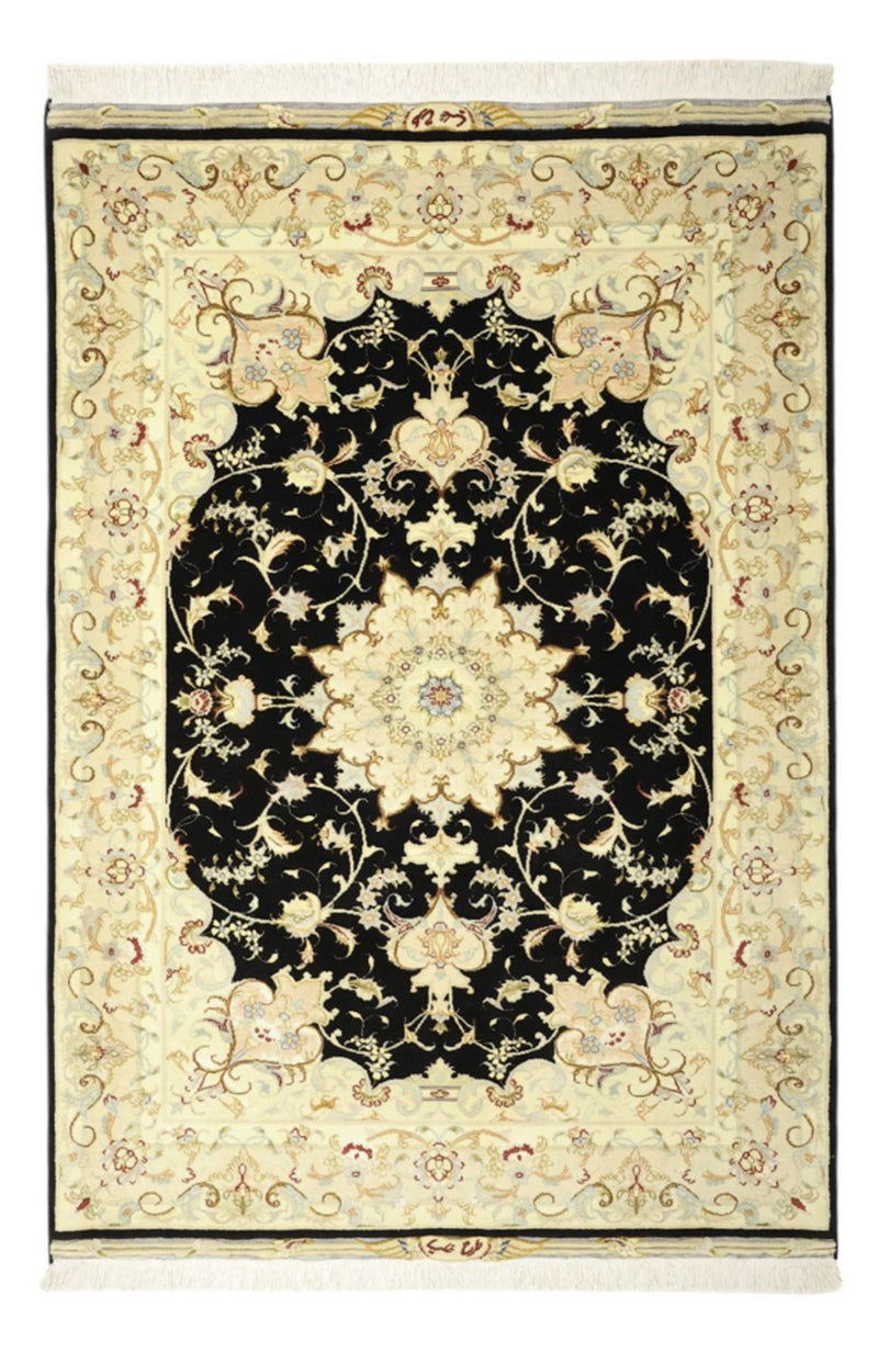 Perzisch tapijt - Tabriz - Royal - 152 x 99 cm - donkerblauw