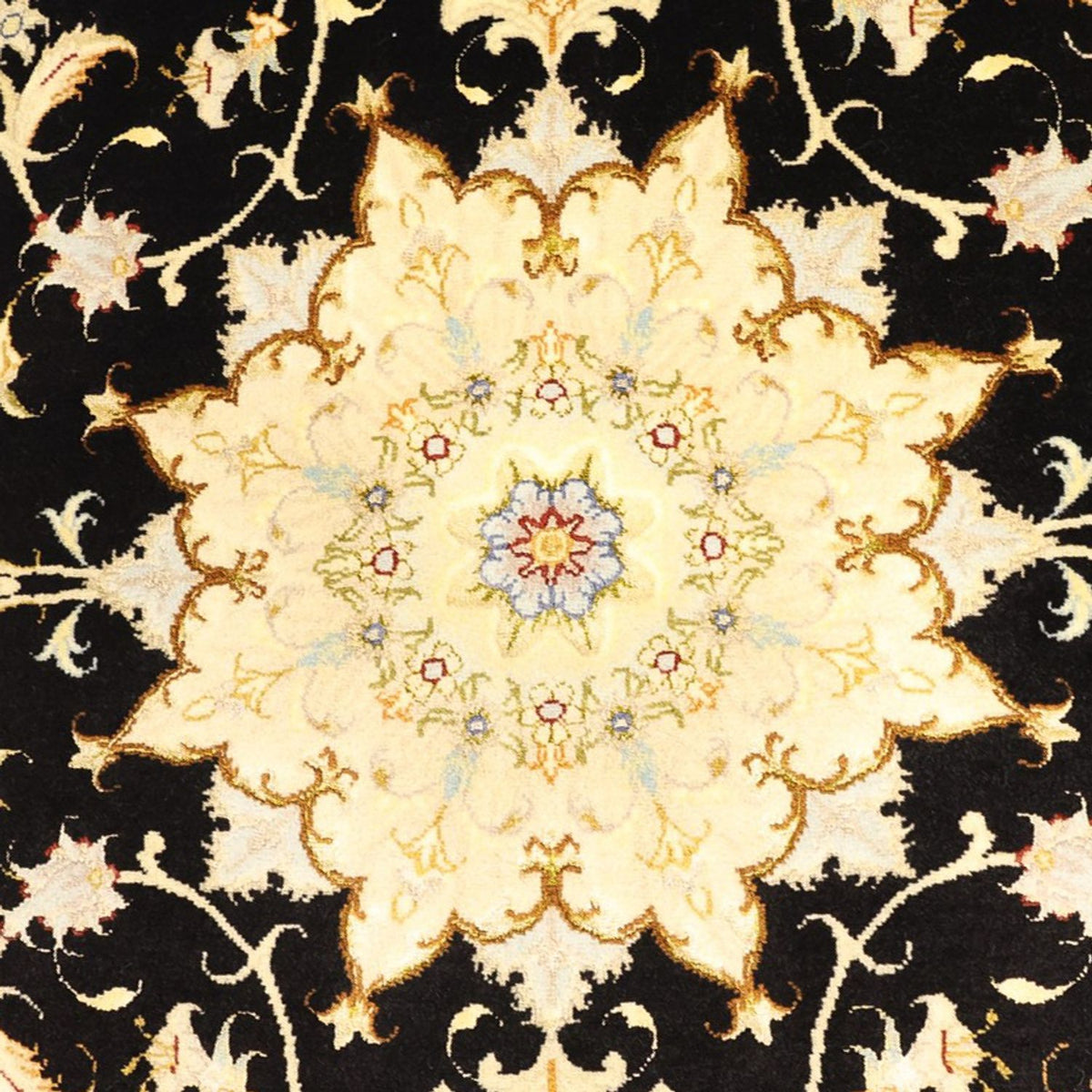 Perzisch tapijt - Tabriz - Royal - 152 x 99 cm - donkerblauw