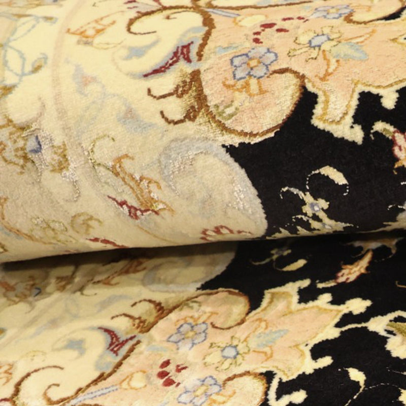 Perzisch tapijt - Tabriz - Royal - 152 x 99 cm - donkerblauw