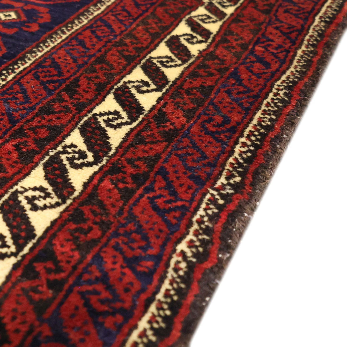 Loper Baluch tapijt - 185 x 100 cm - donkerrood