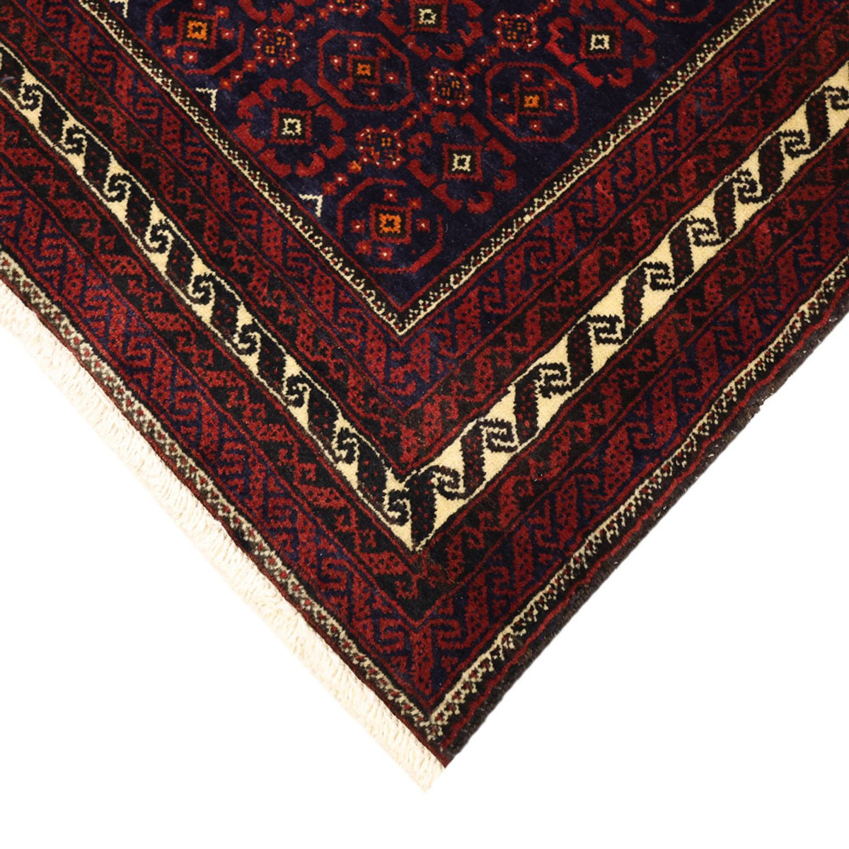 Loper Baluch tapijt - 185 x 100 cm - donkerrood