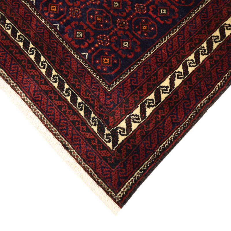 Loper Baluch tapijt - 185 x 100 cm - donkerrood