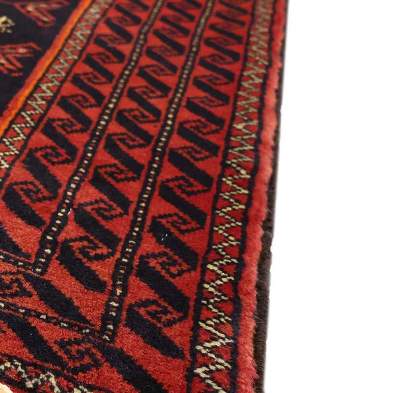 Loper Baluch tapijt - 197 x 106 cm - donkerrood