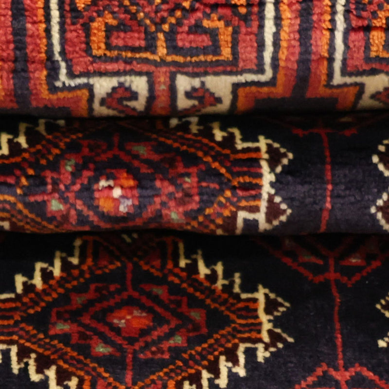 Loper Baluch tapijt - 197 x 106 cm - donkerrood