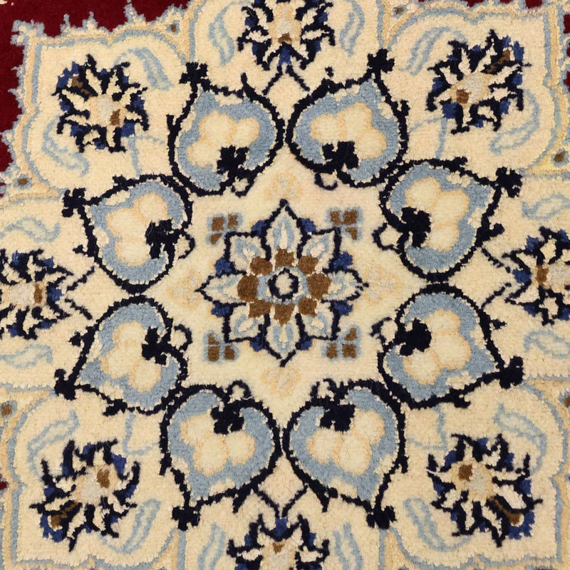 Perzisch tapijt - Nain - Koninklijk - 158 x 89 cm - rood