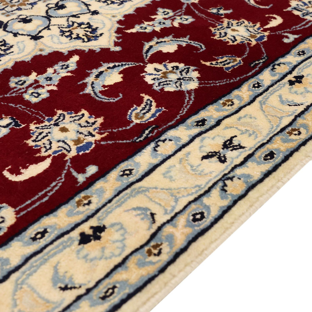 Perzisch tapijt - Nain - Koninklijk - 158 x 89 cm - rood