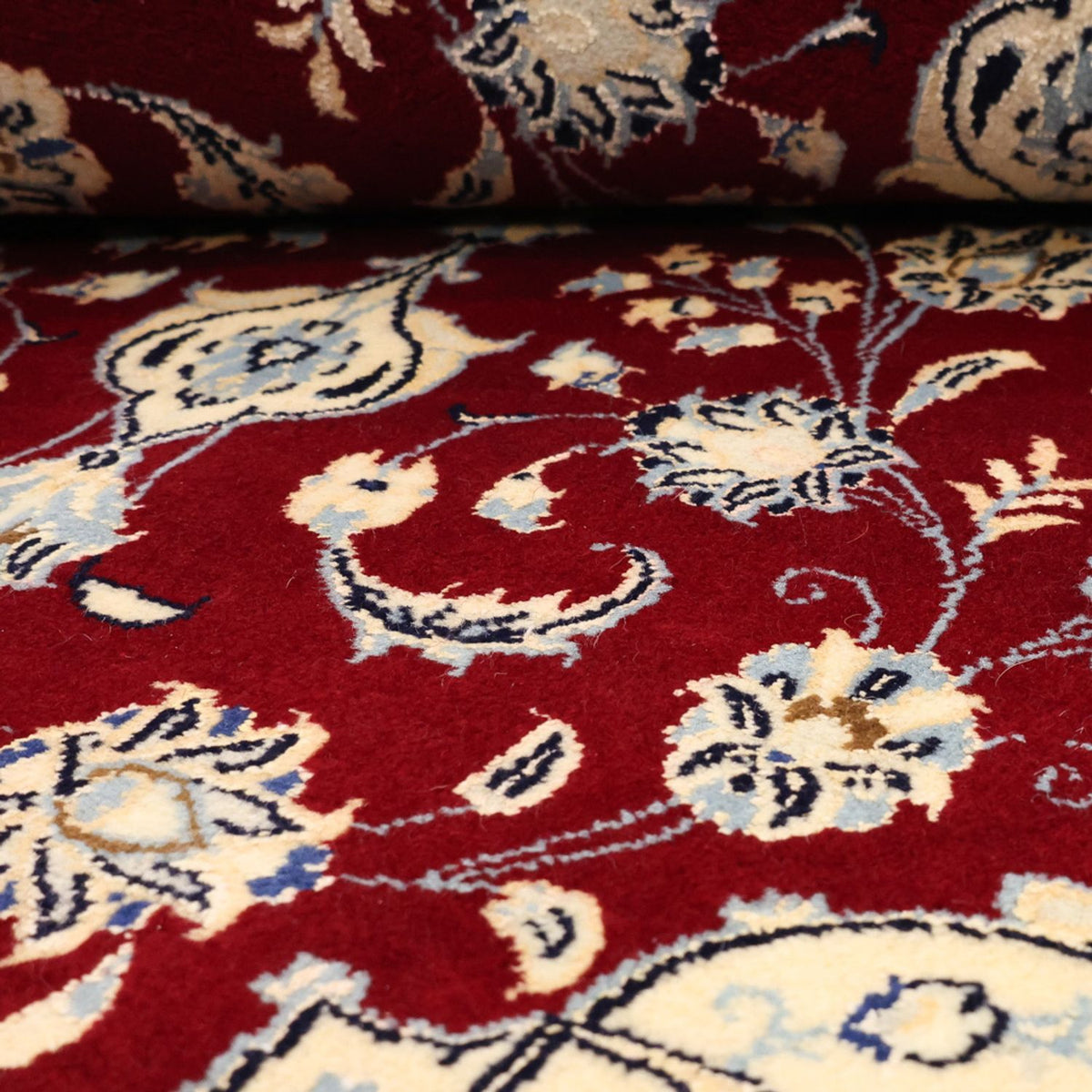 Perzisch tapijt - Nain - Koninklijk - 158 x 89 cm - rood