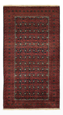 Loper Baluch tapijt - 196 x 107 cm - donkerrood