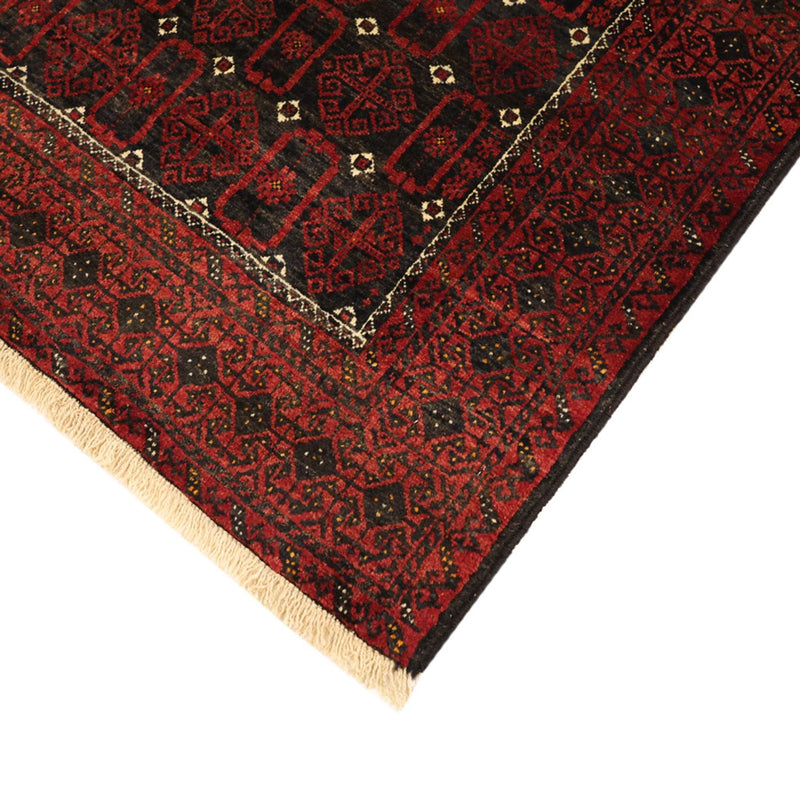 Loper Baluch tapijt - 196 x 107 cm - donkerrood