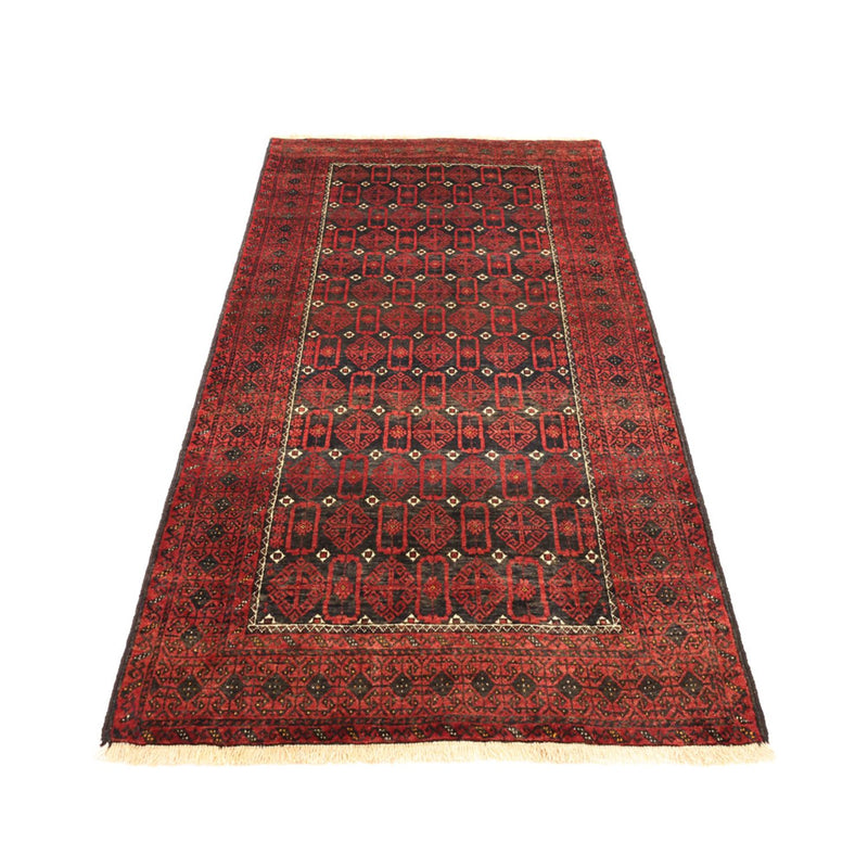 Loper Baluch tapijt - 196 x 107 cm - donkerrood