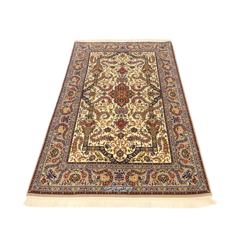 Perzisch tapijt - Isfahan - Premium - Zijden halsketting - 171 x 111 cm - beige