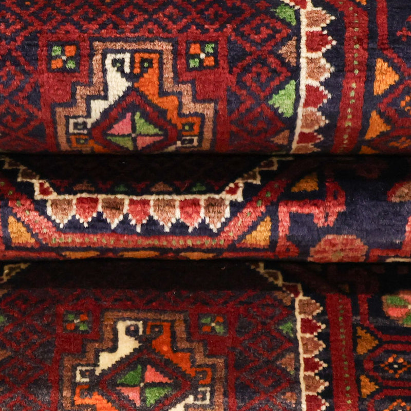 Loper Baluch tapijt - 188 x 101 cm - donkerrood