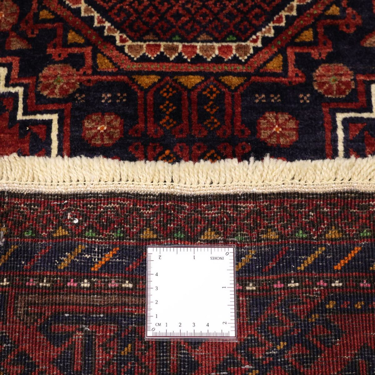 Loper Baluch tapijt - 188 x 101 cm - donkerrood