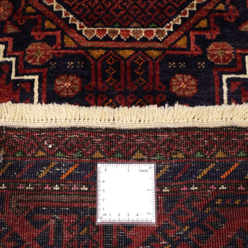 Loper Baluch tapijt - 188 x 101 cm - donkerrood